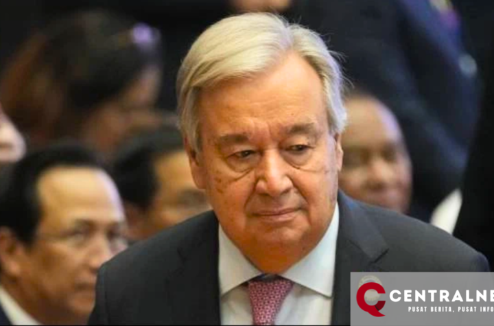 Antonio Guterres Kritik Israel Larang UNRWA Piagam PBB Harus Dipatuhi