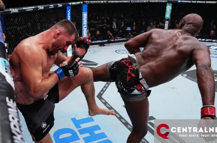 Jon Jones Pertahankan Gelar Kelas Berat UFC dengan TKO atas Miocic