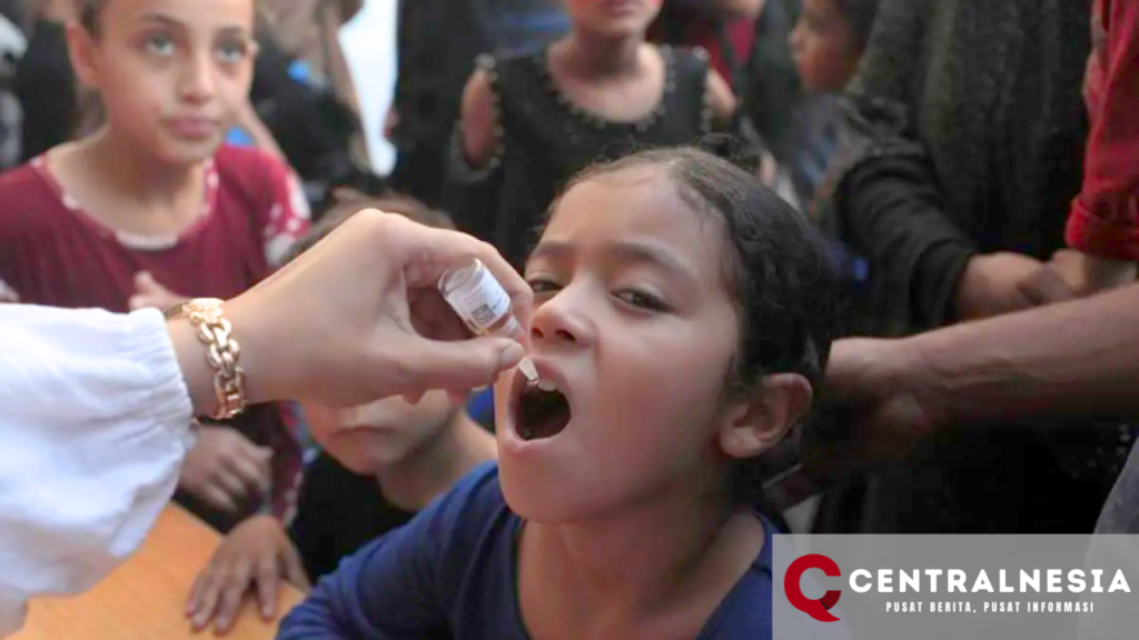 PBB: Vaksinasi Polio di Gaza Utara Akan Dilanjutkan