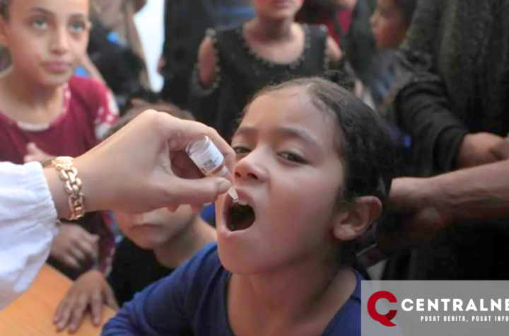 PBB: Vaksinasi Polio di Gaza Utara Akan Dilanjutkan