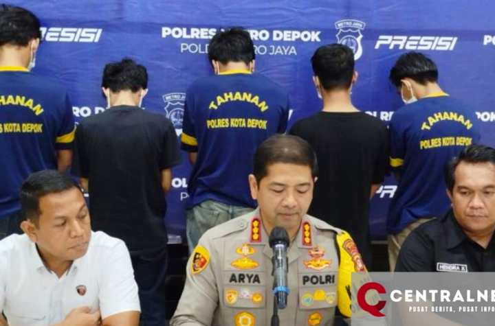 Polisi Amankan Lima Pelaku Promosi Website Judi Online di Depok