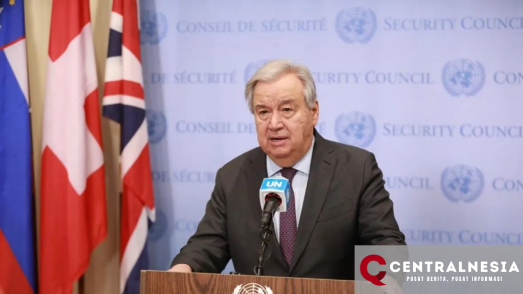 Sekjen PBB Antonio Guterres: Jadikan 2025 sebagai Awal yang Baru