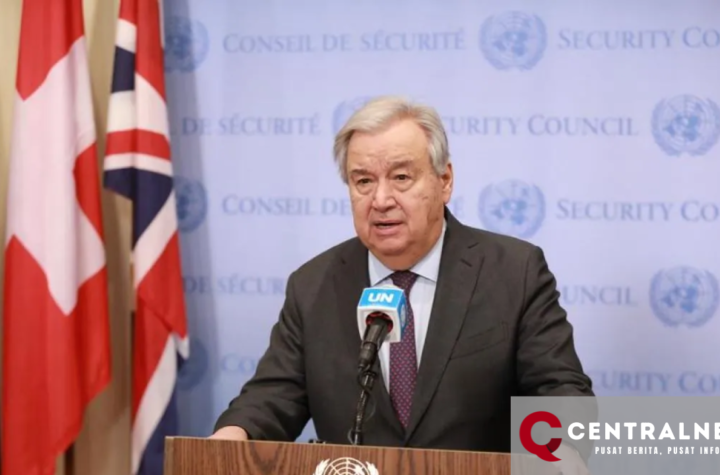 Sekjen PBB Antonio Guterres: Jadikan 2025 sebagai Awal yang Baru