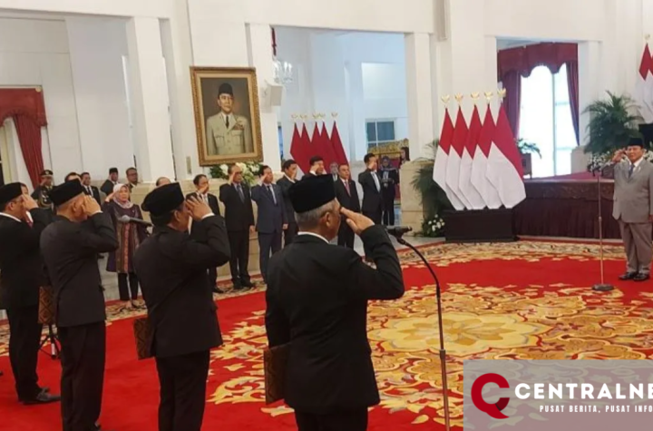 Presiden Prabowo Subianto Lantik Pimpinan dan Dewas KPK Periode 2024–2029