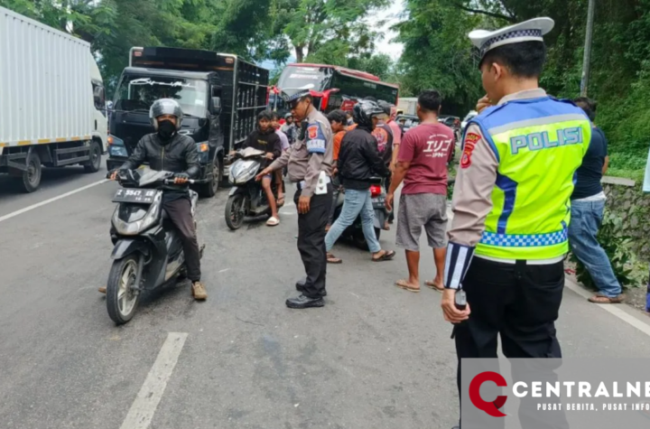 Kecelakaan Beruntun di Tutugan Leles, Garut: Tidak Ada Korban Jiwa, Polisi Lakukan Penyelidikan